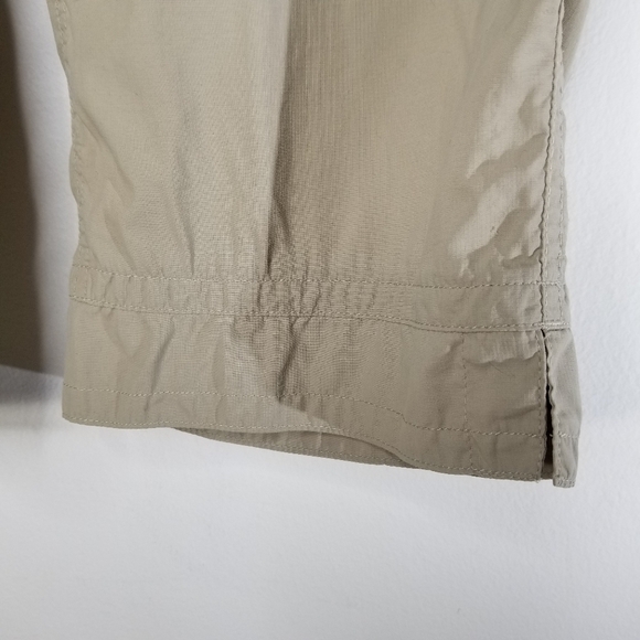 THE NORTH FACE Hiking Low Rise Cargo Pants Nylon Capri Utility Drawstring Waist - Picture 6 of 16